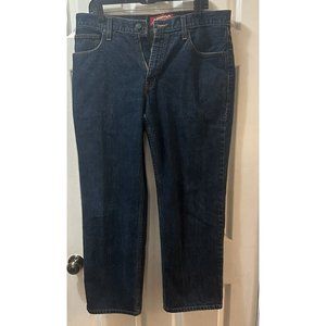 Arizona Jeans‎ Men’s Size 34x30, Dark Rinse Straight Leg 100% Cotton
